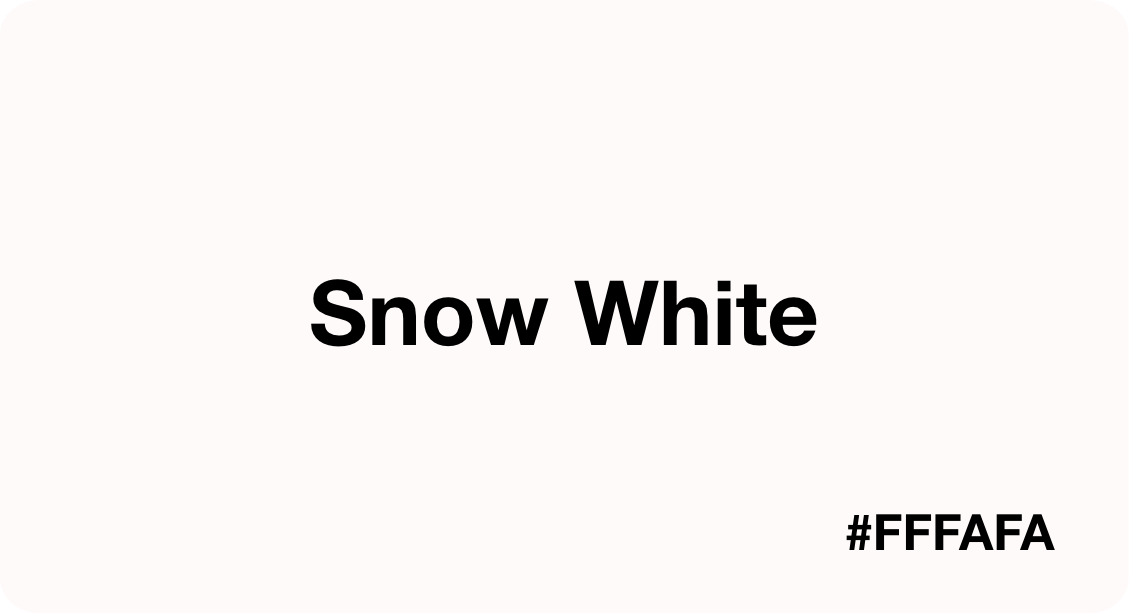 Snow White Color Best Practices, Color Codes, Palettes & More!